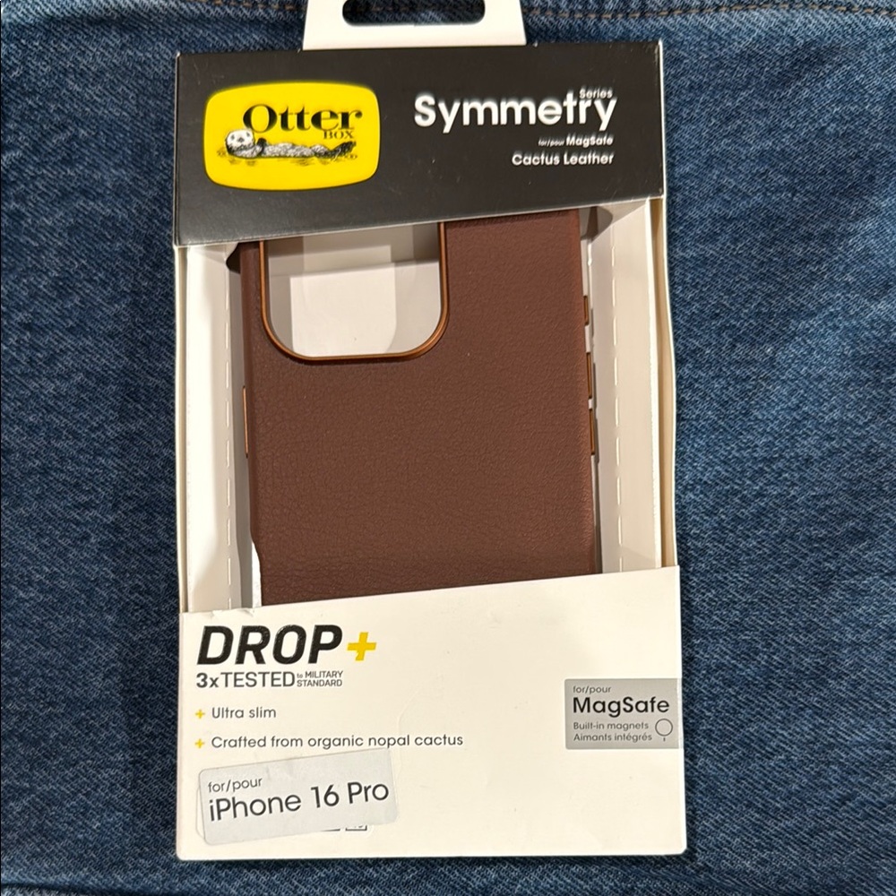OtterBox Symmetry Series Case for iPhone 16 Pro - Brown